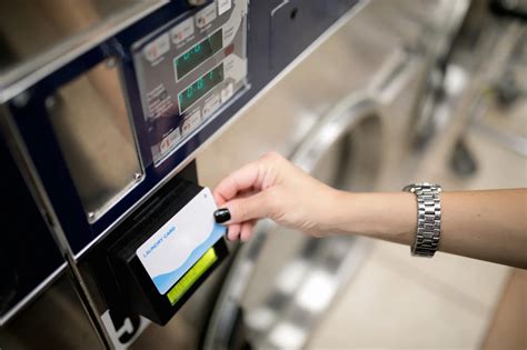 contactless card payment on commercial dryer|cashless laundromat card system.